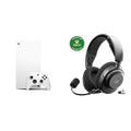 Xbox Series X All Digital Gaming Console 1TB SSD 4K 120FPS Robot White Wireless Gaming Headset Black Bundle D130965