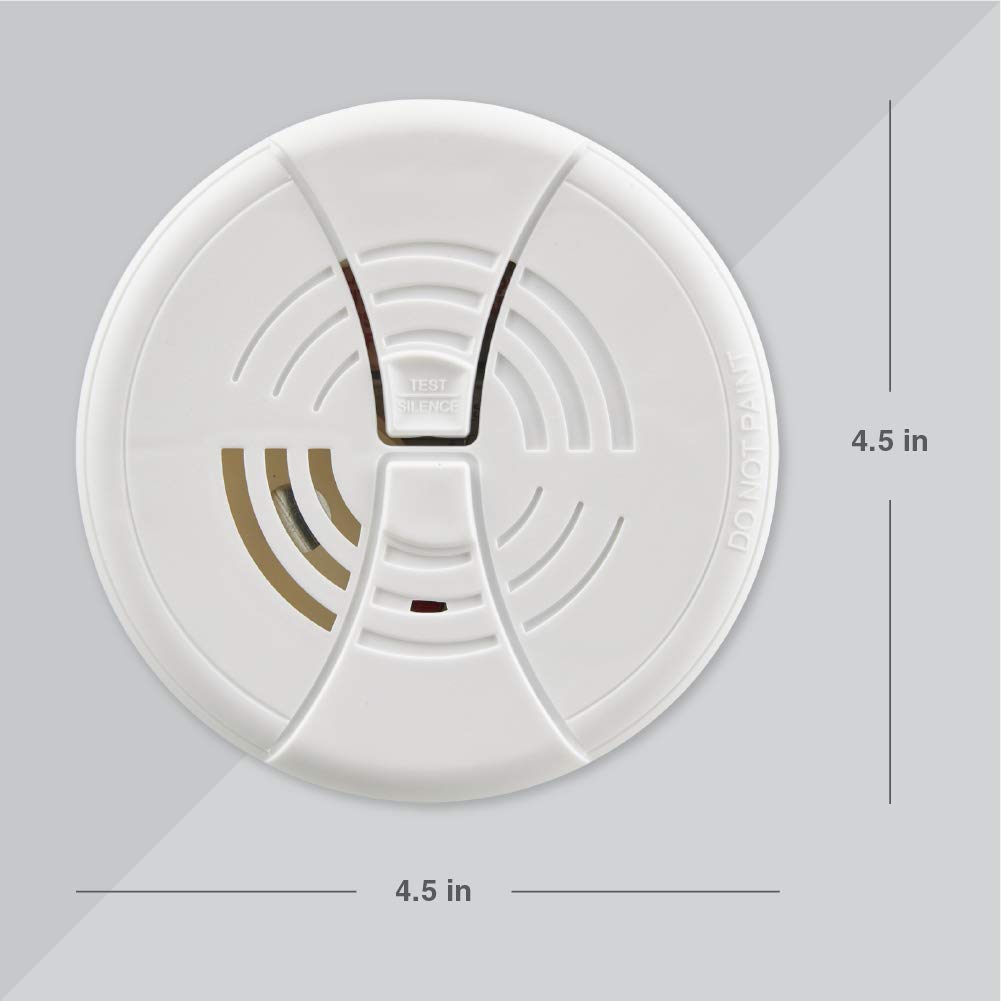 White Dual Ionization Smoke Alarm Y826