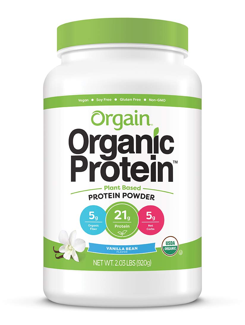 Organic Plant Based Vanilla Bean Protein Powder U684681