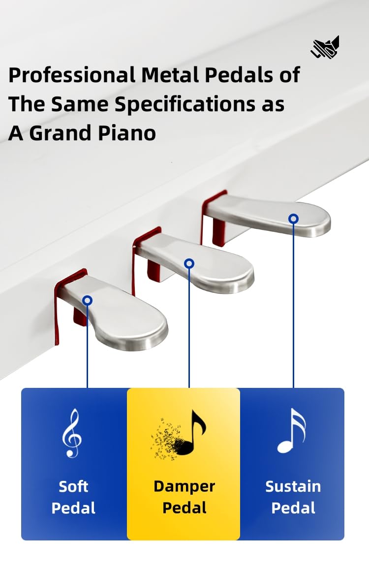 88-Key Weighted Digital Piano Y539467