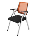 Orange Ergonomic Mesh Office Chair with Lumbar Support W945