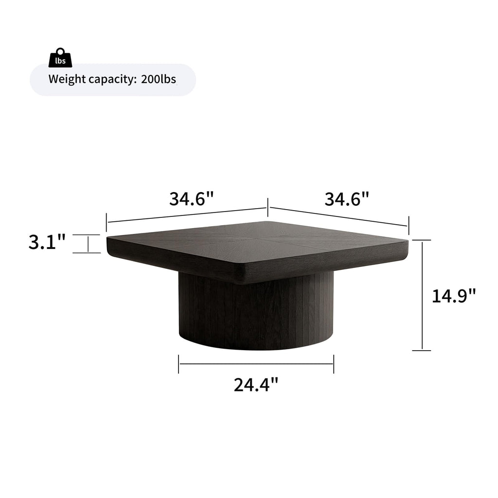Black Square Coffee Table V41010