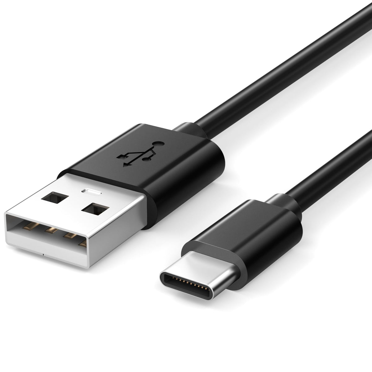 Black 5FT USB-C Replacement Charger Cable Y406718