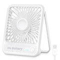 White USB Desk Fan S558