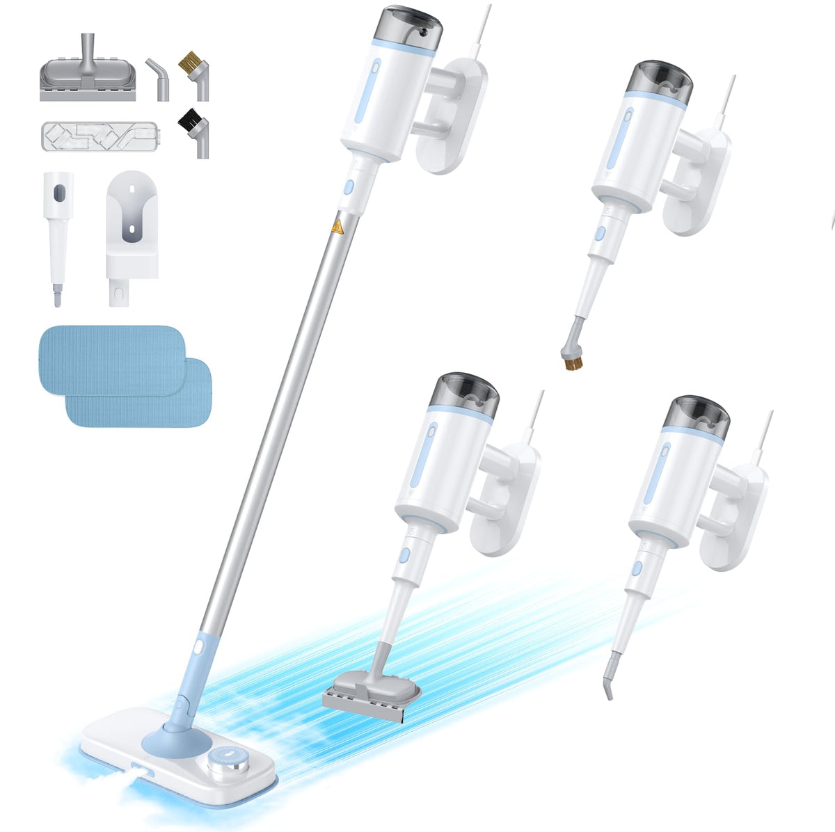 10 in 1 Detachable Handheld Steam Mop Q7684