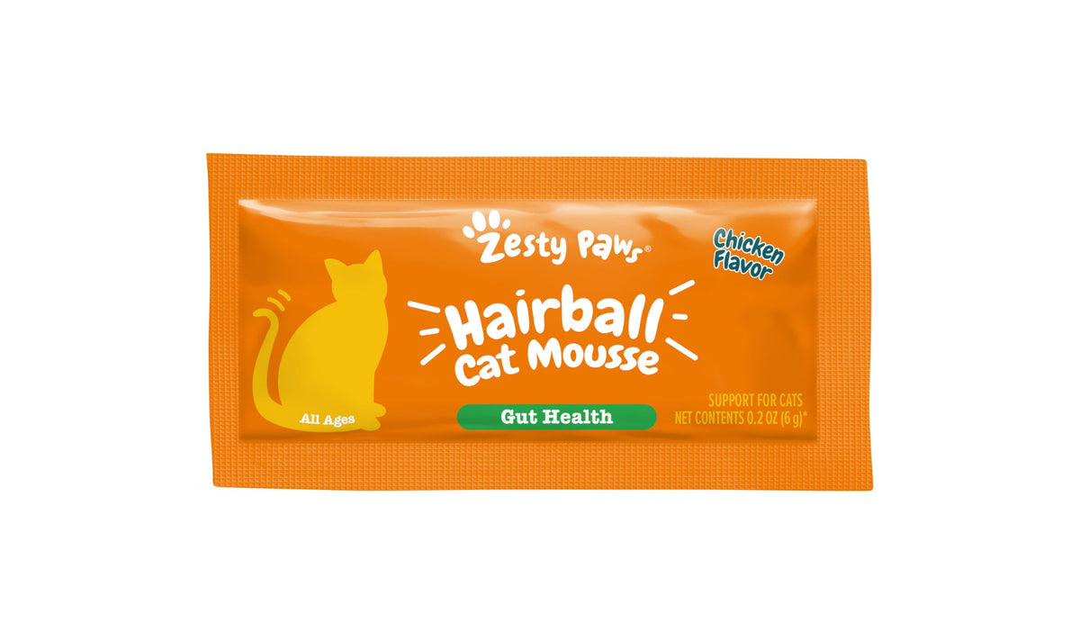 Chicken Omega 3 Cat Hairball Mousse 14 Ct K31439