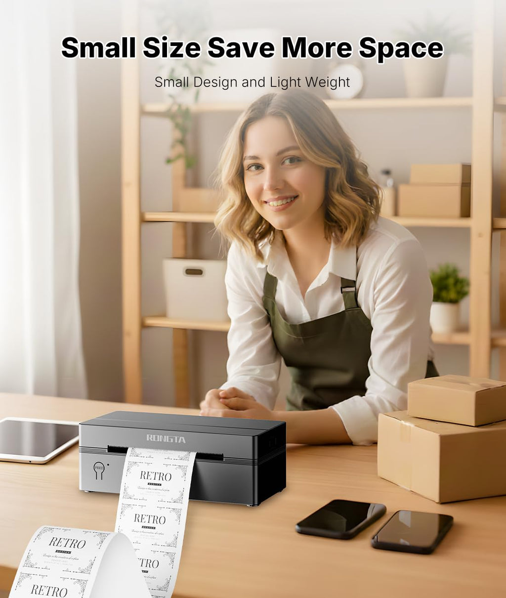 Bluetooth Thermal Shipping Label Printer 4x6 X48013