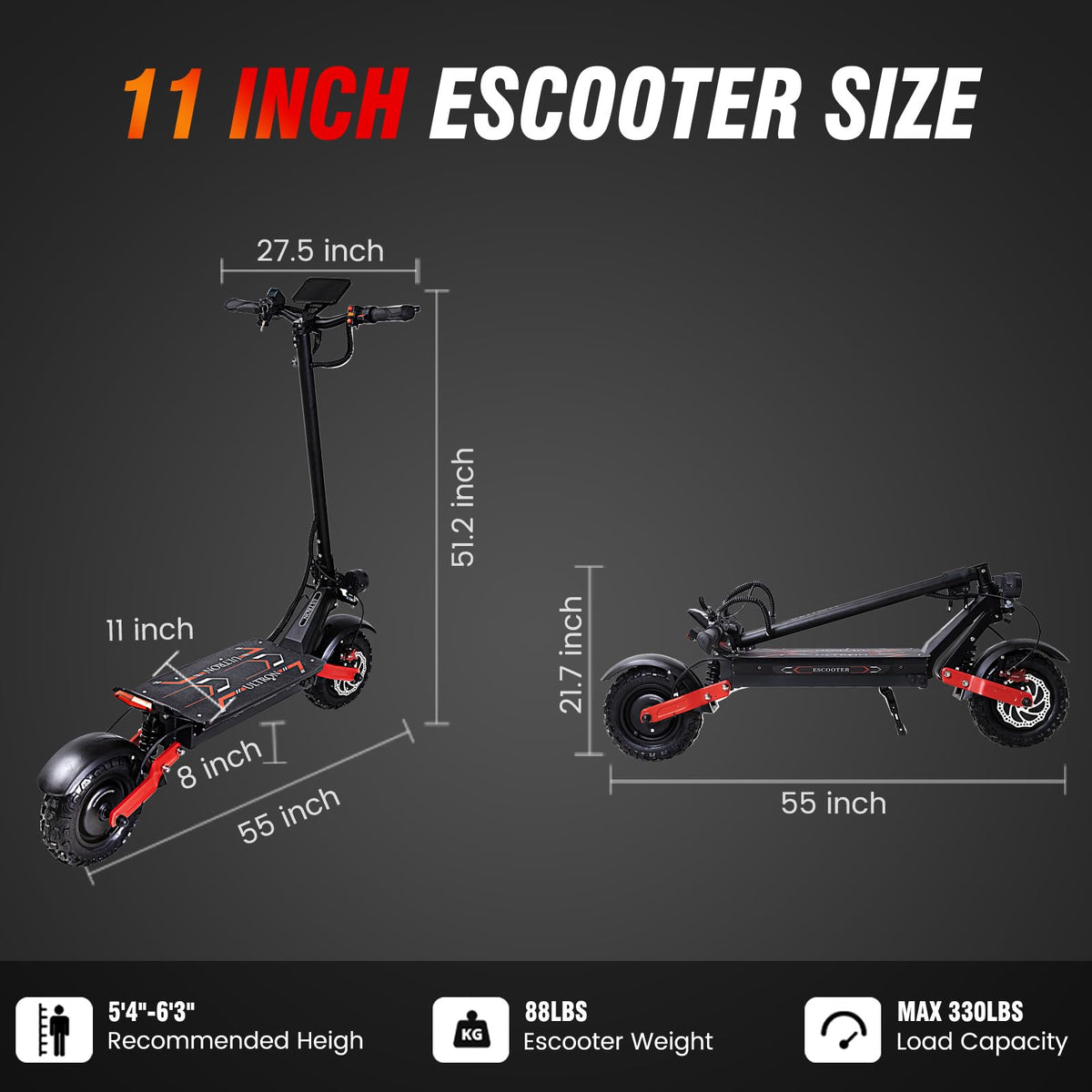 Electric Scooter with Seat M9915