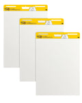 Super Sticky Wall Easel Pad, 25" x 30", 20 Sheets/Pad, 3 Pads/Pack X469