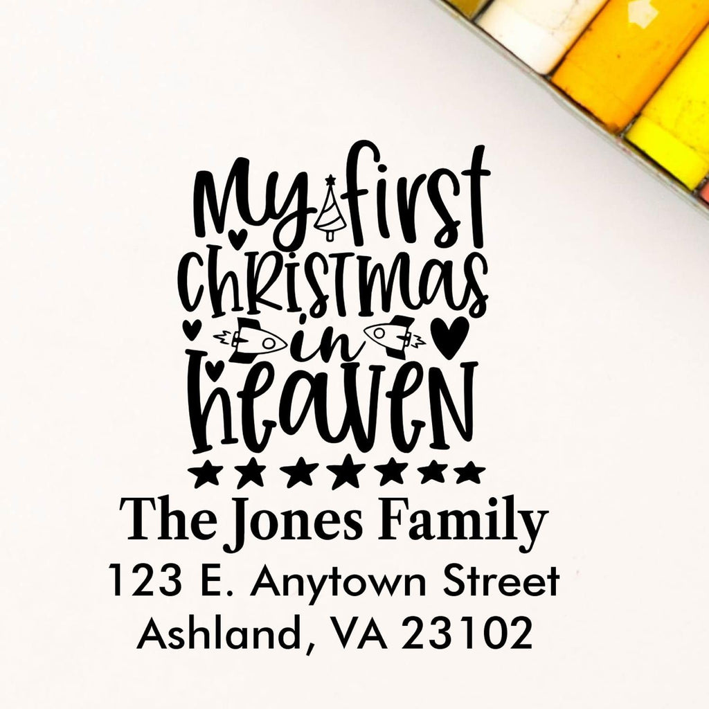 Pre Inked Holiday Stamp N47311
