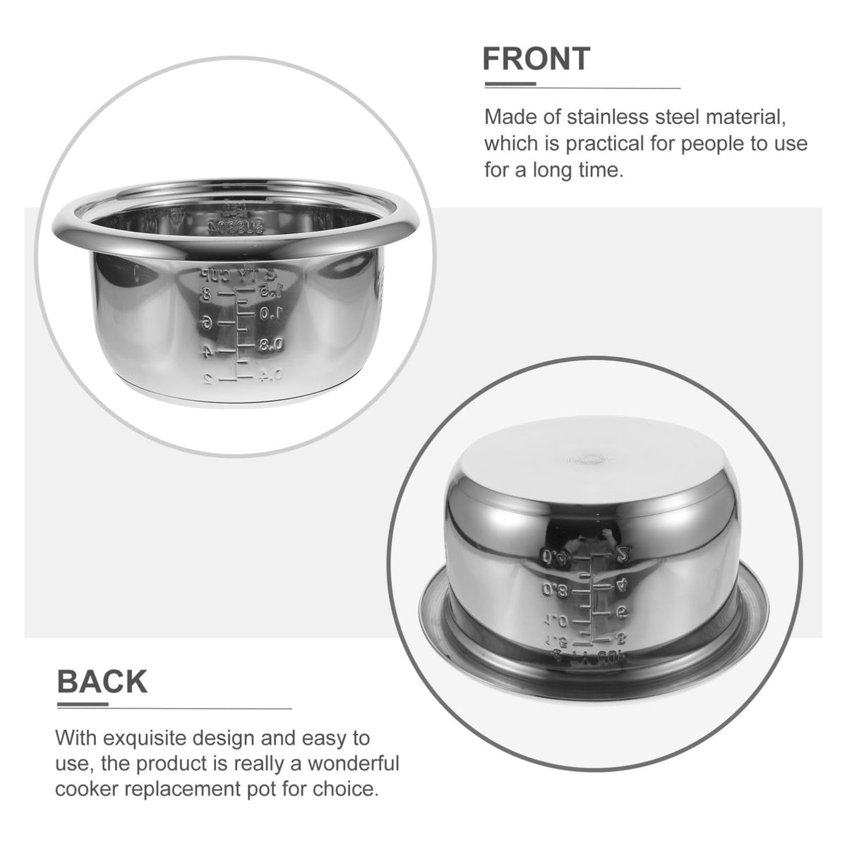 Stainless Steel Rice Cooker M19405