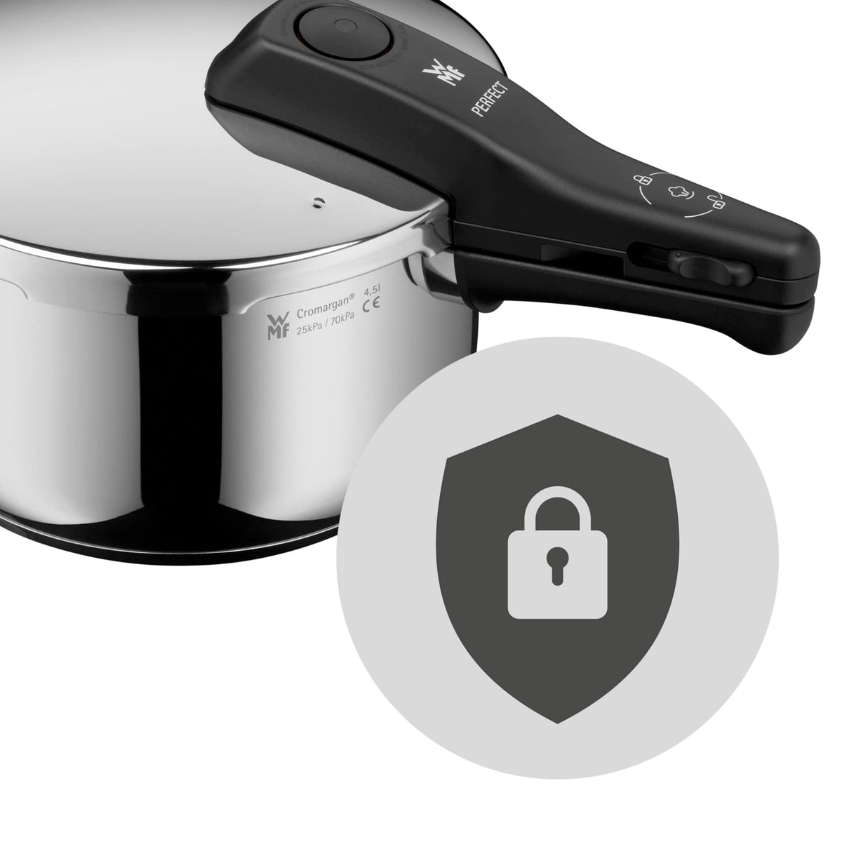 Quick Cooker Set 22 cm 4.5 L and 3 L Stainless Steel B191