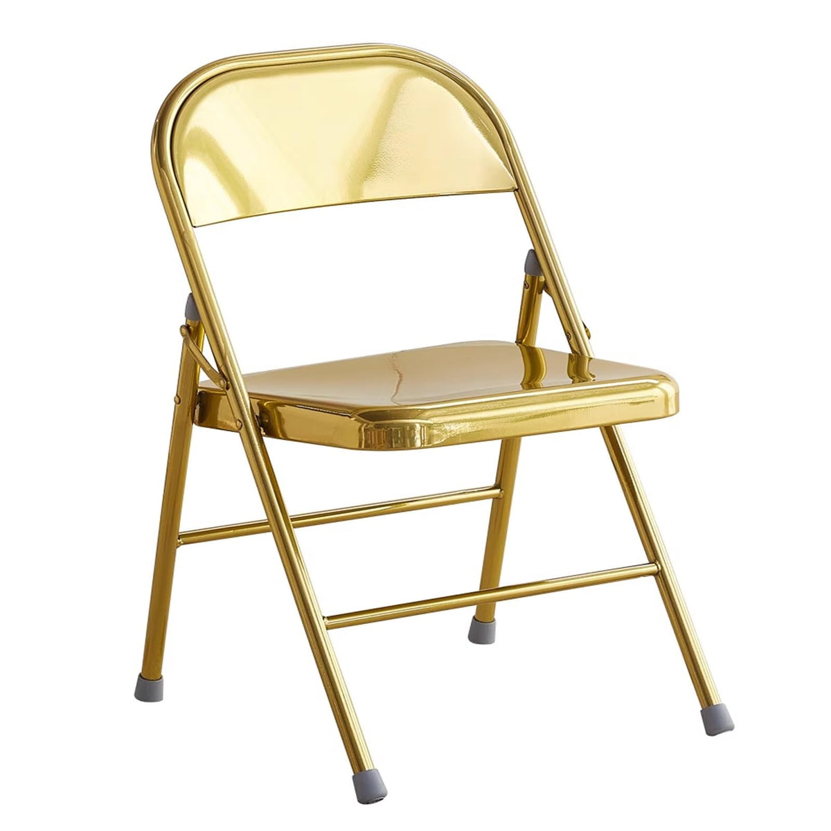 Carbon Steel Folding Chair Gold P328471