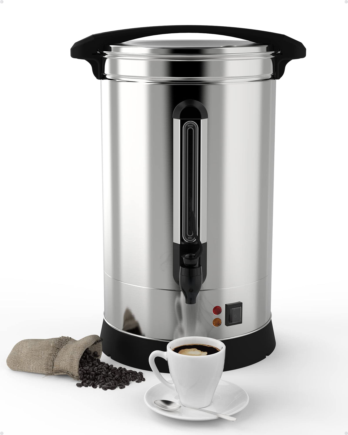120 Cup Stainless Steel Electric Coffee Urn Q4461