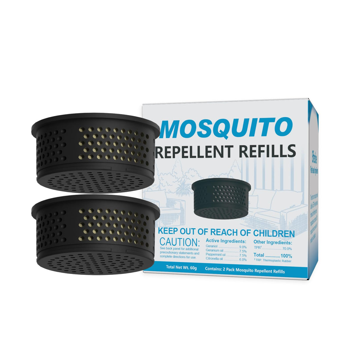 Mosquito Repellent Device Refills 2 Pack M67895
