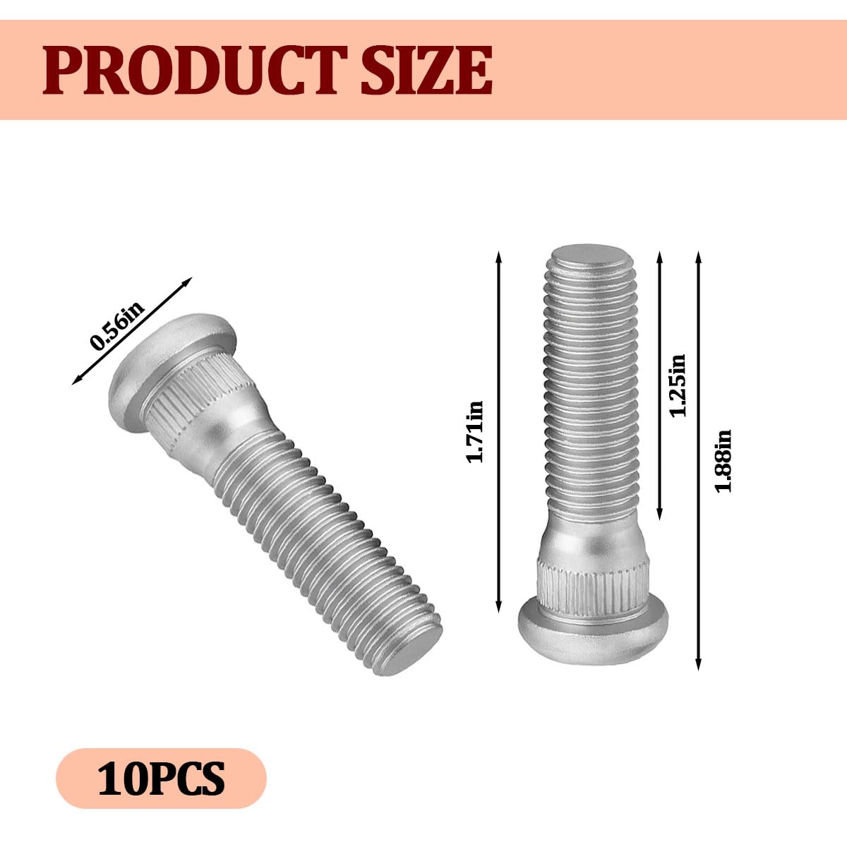M12x1.5 Wheel Studs R317