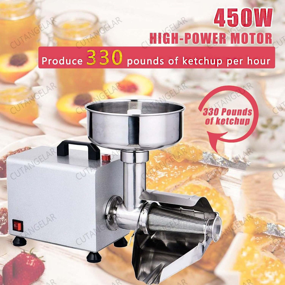 450 Watt Stainless Steel Jam Maker K4825