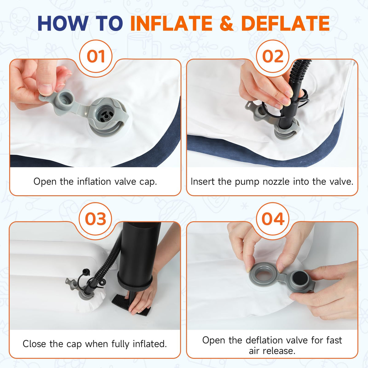 Inflatable Toddler Airplane Bed F5992