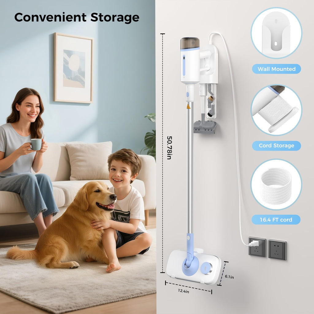 10 in 1 Detachable Handheld Steam Mop Q7684
