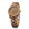Natural Handmade Wood Watch E869069
