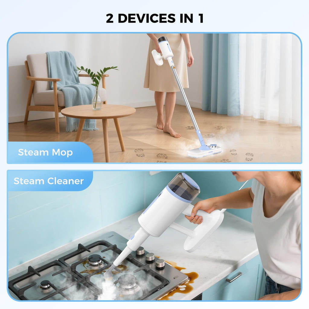 10 in 1 Detachable Handheld Steam Mop Q7684