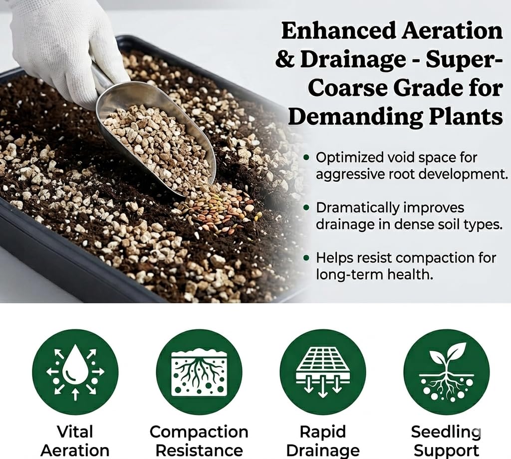 Horticultural Super Coarse Vermiculite 4 Cubic Feet T2068