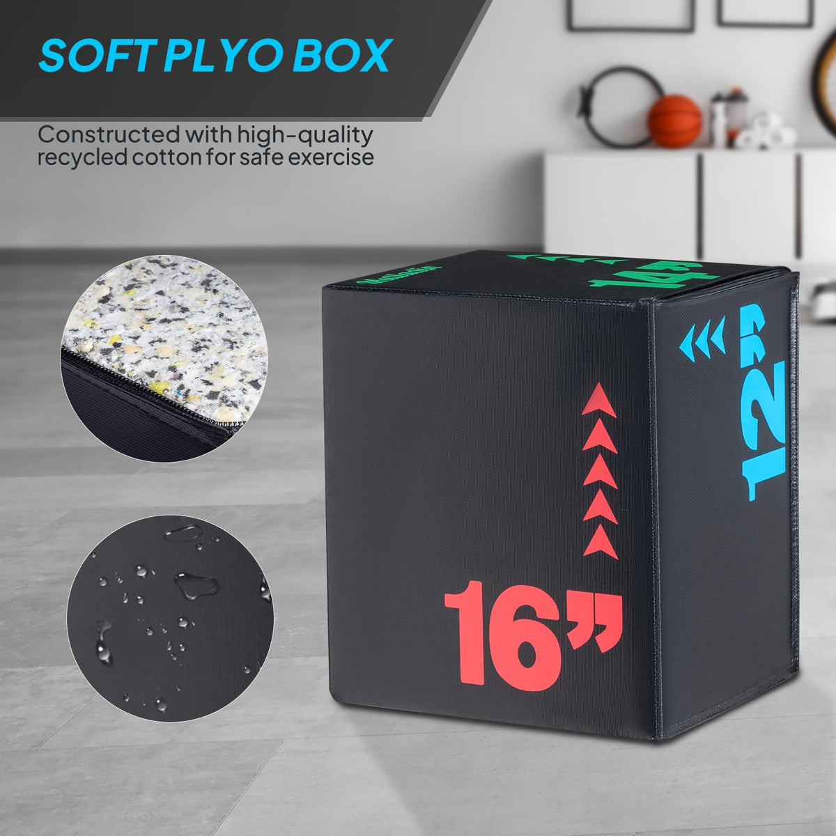 Heavy Foam 3 in 1 Plyo Box A340
