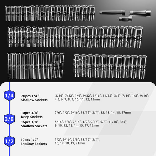 240-Pieces Mechanic Tool Set with Aluminium Tool Box G230884