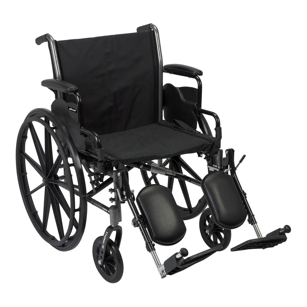 Black 20 in Wheelchair D3261
