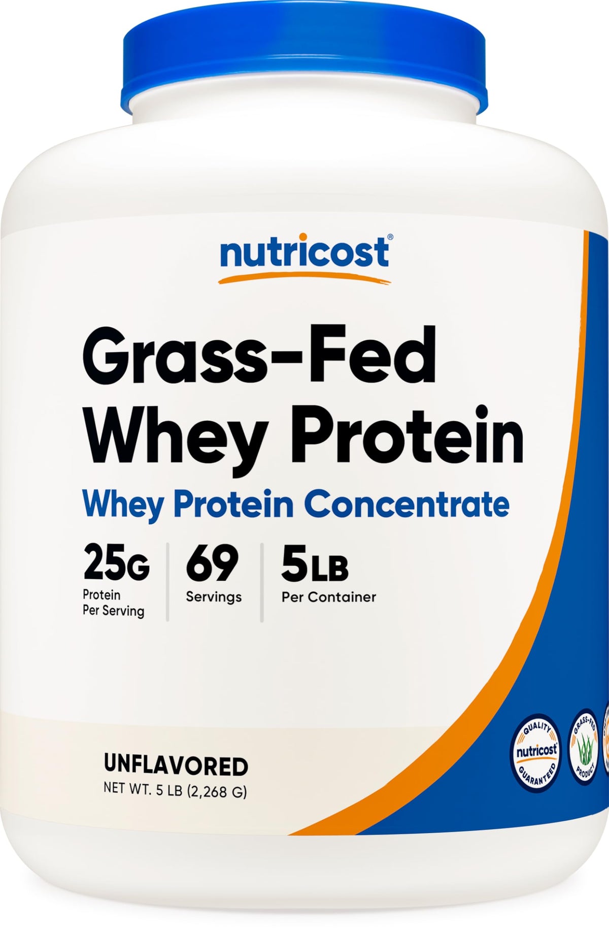 Grass-Fed Whey Protein Concentrate 5LBS V336206