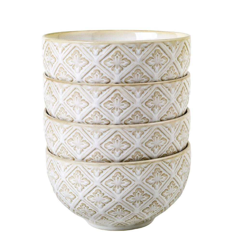 26 Oz Ceramic Soup Bowls Set of 4, 6 inch Q75776