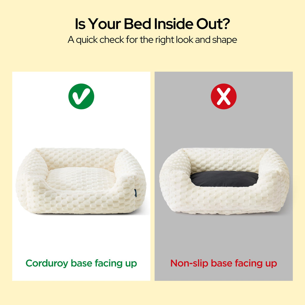 Washable Fluffy Dog Bed N60723