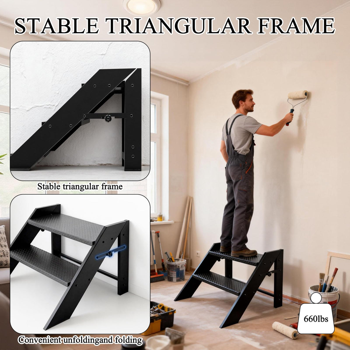 Foldable 2 Step Ladder K84927
