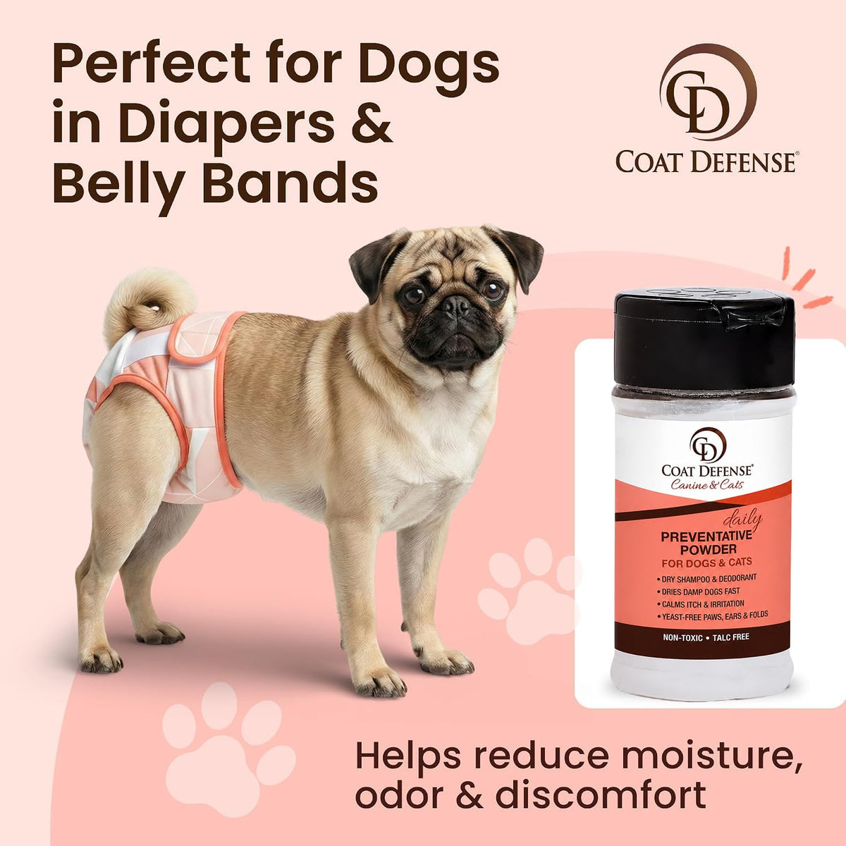 3.5 oz Waterless Dog Shampoo & Pet Deodorizer E1604