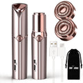 Electric Painless Facial Hair Remover with 2 Replacement Heads N81693