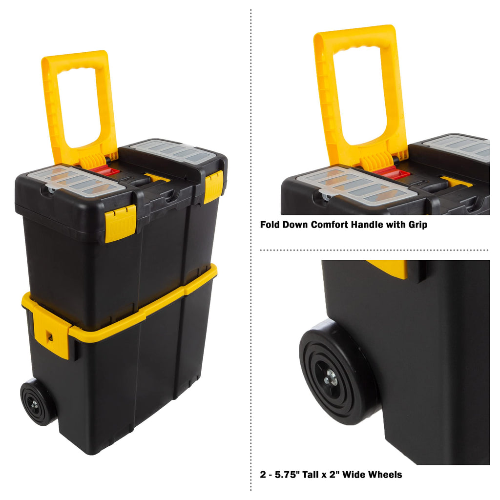 Portable Tool Box with Wheels P8461