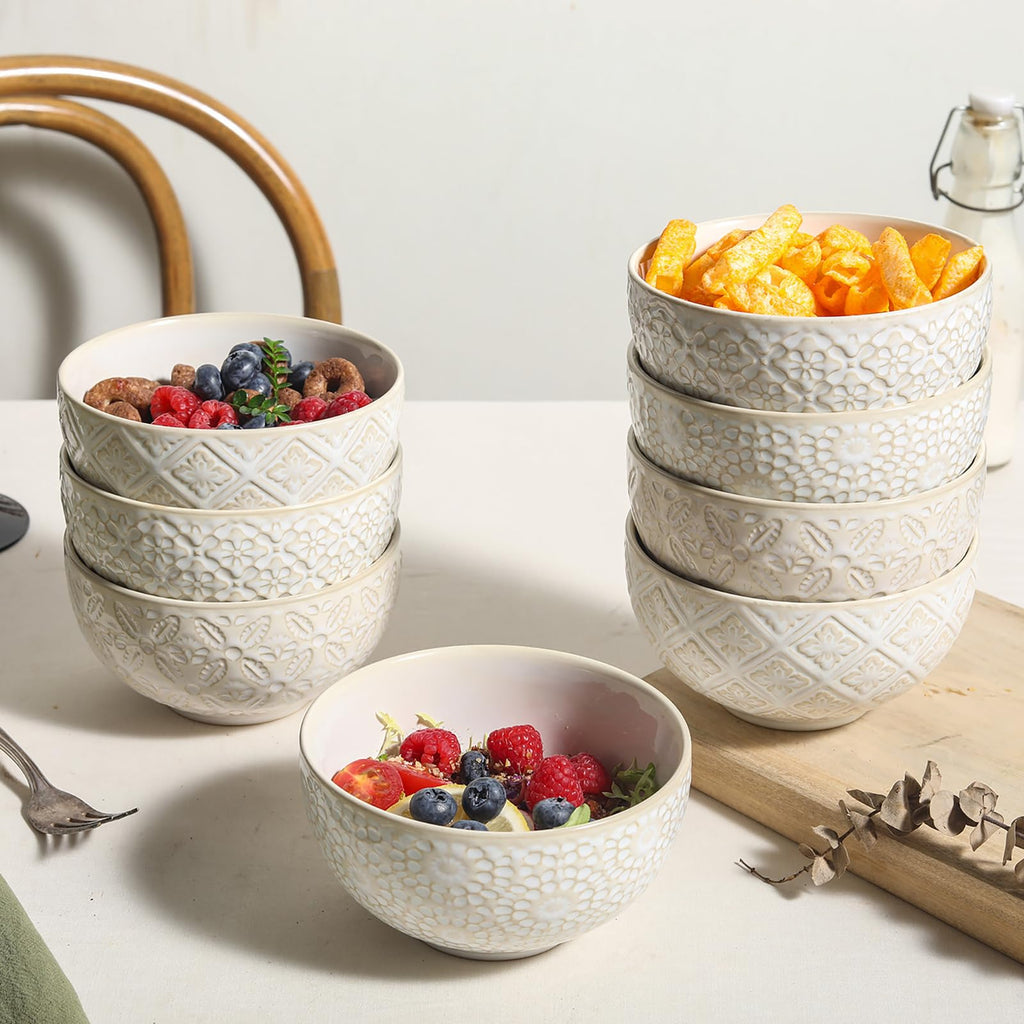 26 Oz Ceramic Soup Bowls Set of 4, 6 inch Q75776