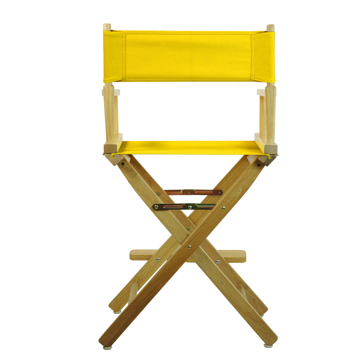 24" Natural Frame-Gold Canvas Director Chair F38893
