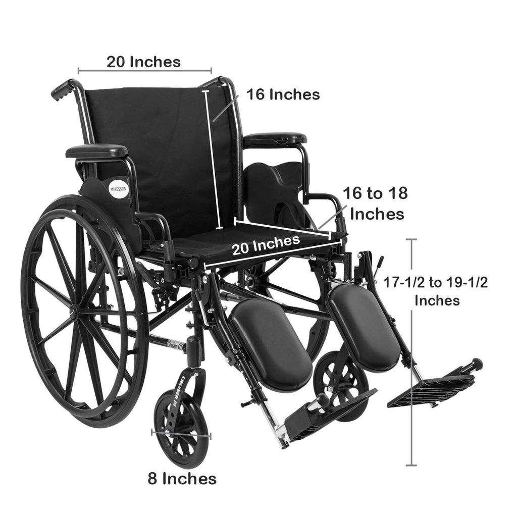 Black 20 in Wheelchair D3261