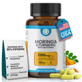 Moringa Turmeric Bioperine Supplement 120CT N738