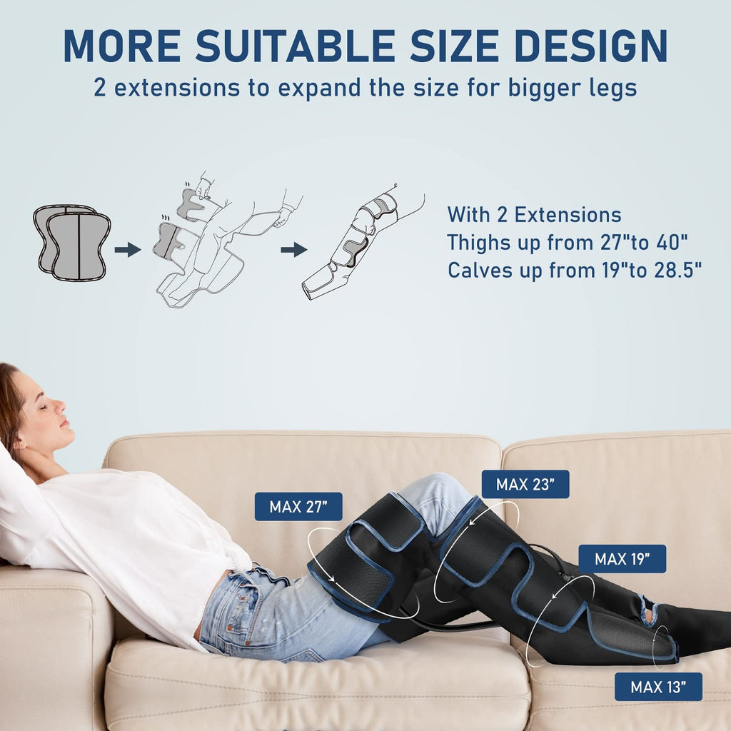 Leg Massager with Heat and Compression V950946