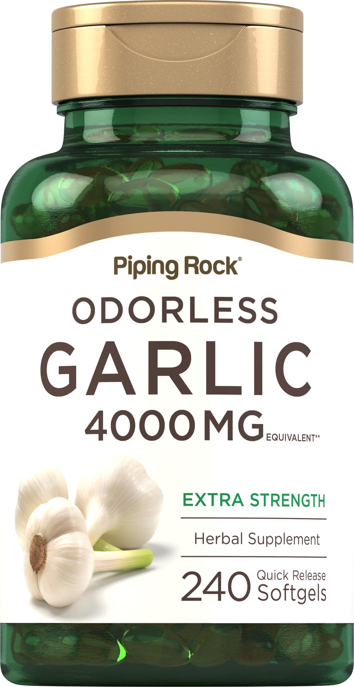 Odorless Garlic Softgels 240 Count X9010
