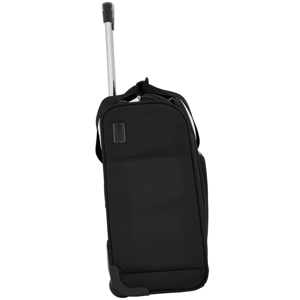16" Underseat Carry-On Luggage with USB/USB-C Ports, Black S595