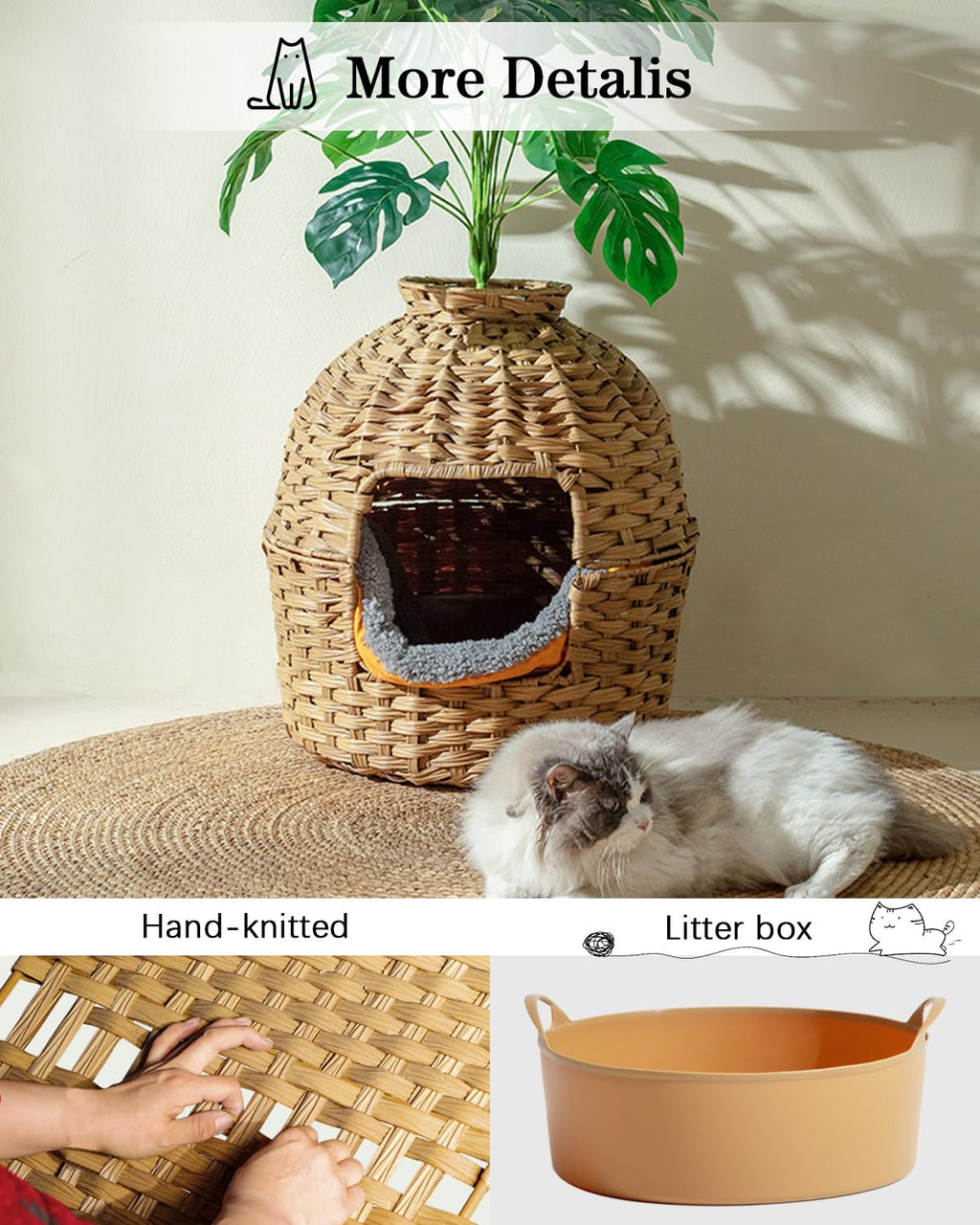Cat Litter Box Enclosure H825