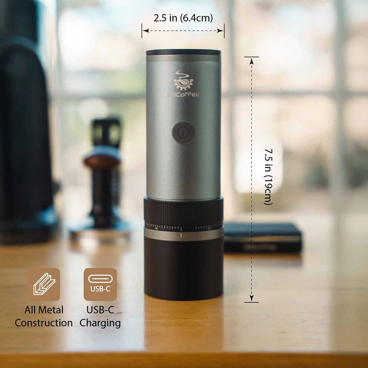 Portable Electric Burr Coffee Grinder K540632