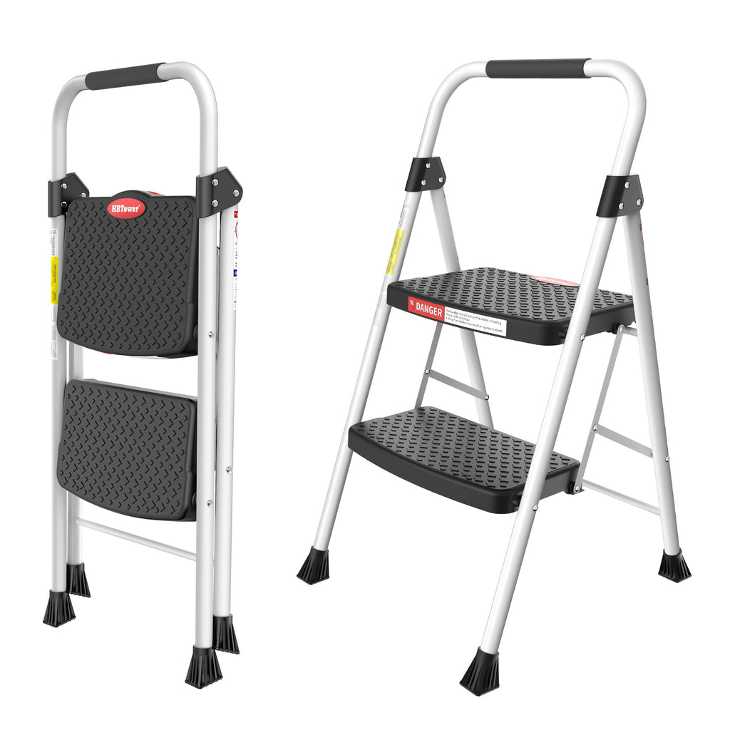 2 Step Ladder with Anti-Slip Pedal T735883