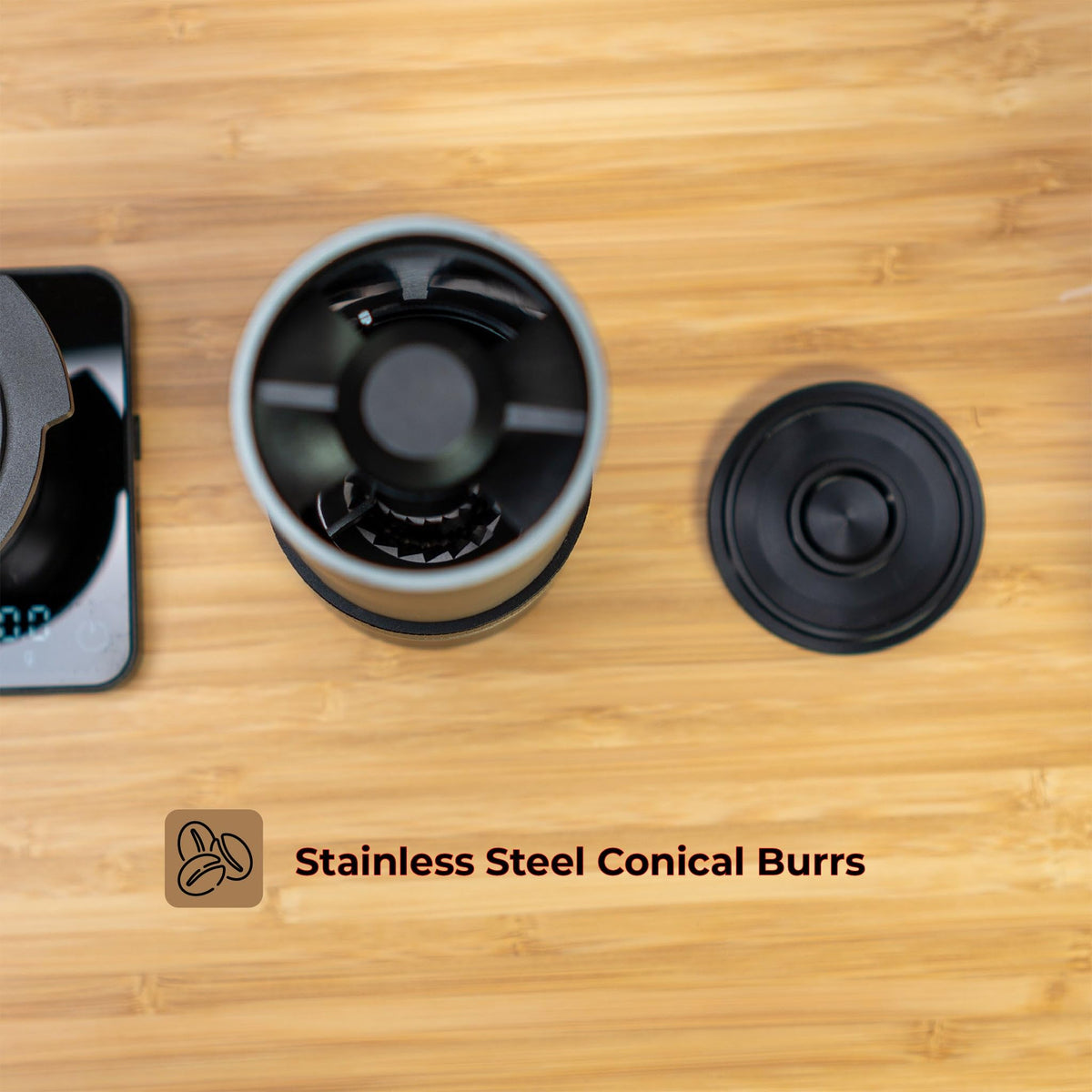 Portable Electric Burr Coffee Grinder K540632