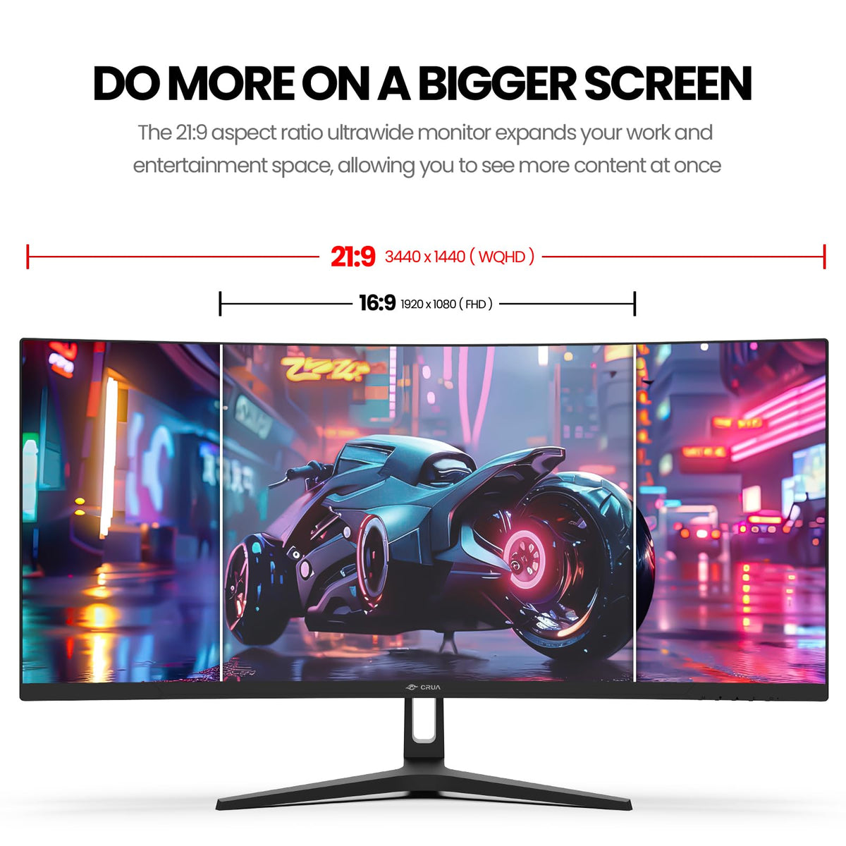 34" WQHD 165Hz Curved Gaming Monitor K34715