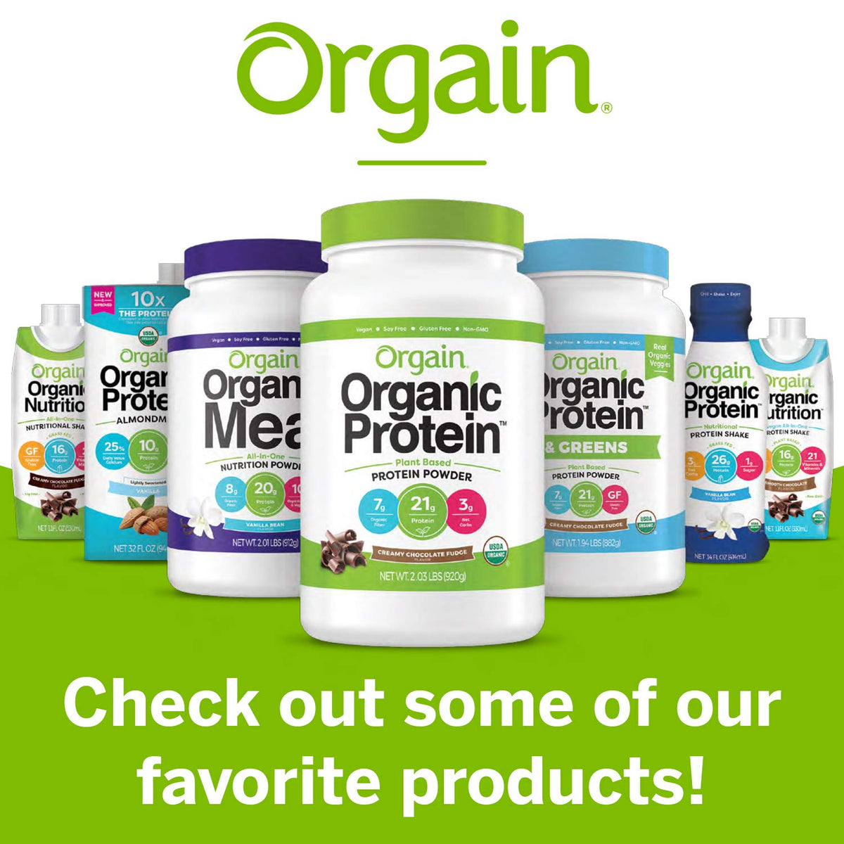 Organic Plant Based Vanilla Bean Protein Powder U684681