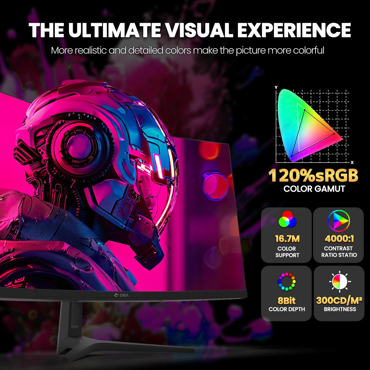 34" WQHD 165Hz Curved Gaming Monitor K34715
